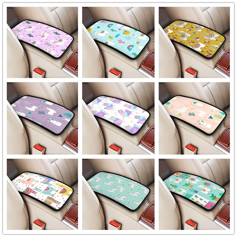 Funny Llama Car Arm Rest Cover Mat Universal Leather Center Console Protective Cushion Pad Car Accessories
Funny Llama Car Arm Rest Cover Mat Universal Leather Center Console Protective Cushion Pad Car Accessories