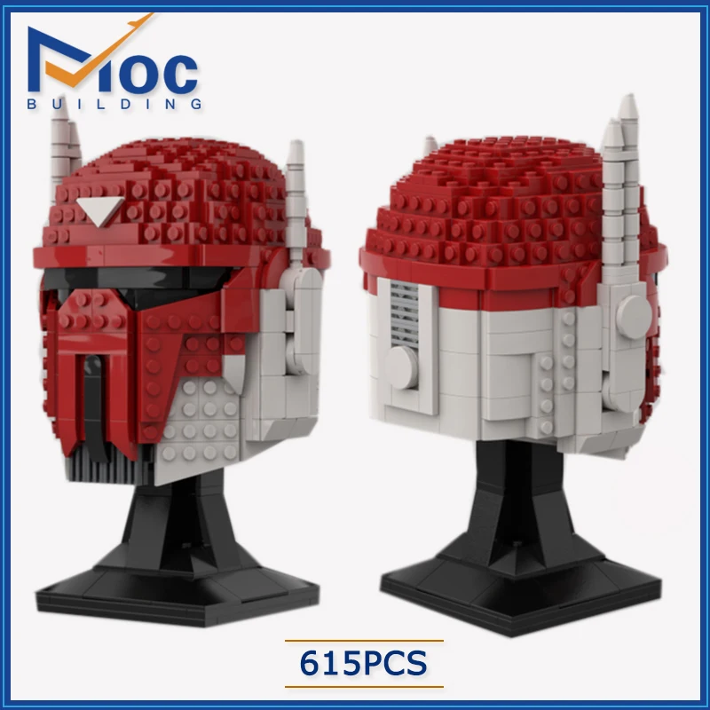 MOC Building Space Wars Imperial Gar Saxon Helmet Statue Figures Bust Set Building Blocks Toys Gift
MOC Building Space Wars Imperial Gar Saxon Helmet Statue Figures Bust Set Building Blocks Toys Gift