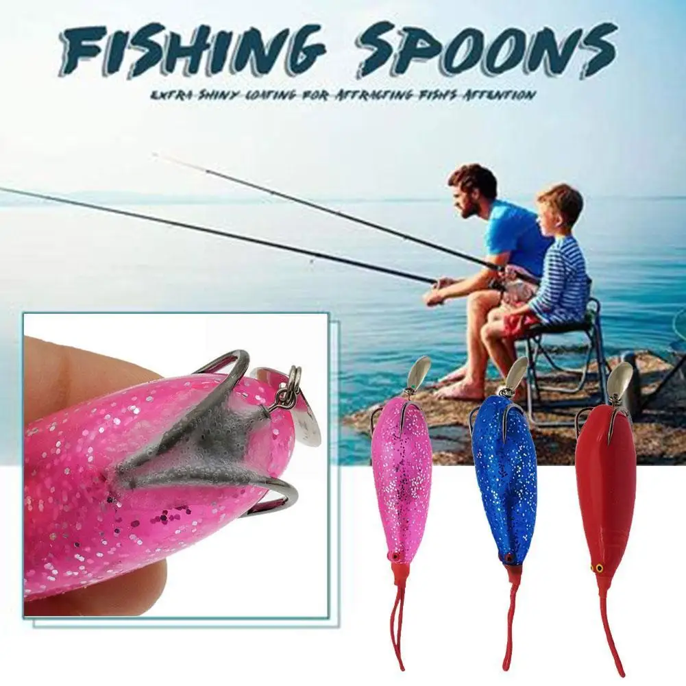 

1pc Fishing Lure Spinner Bait Dummy Bait Trout Fishing Fish Baits Bait Tools Artificial Hard Lure Spinnerbait Fishing C6G6