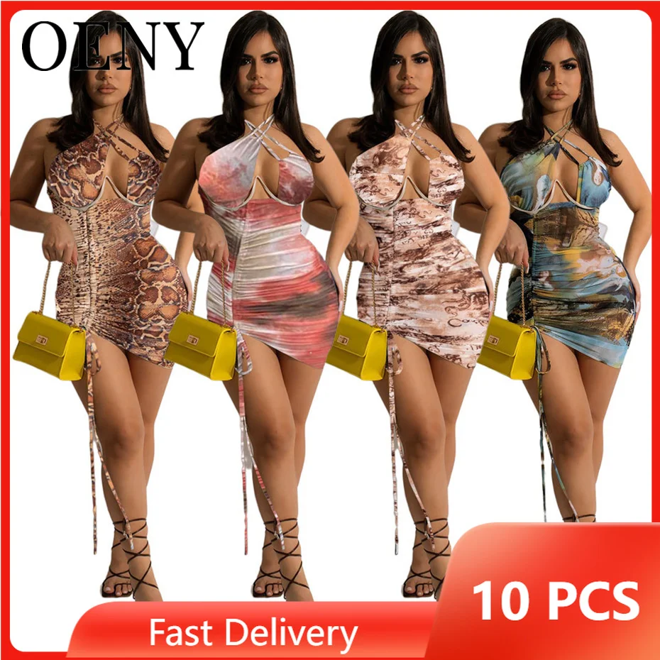 One Piece Short Prom Mini Dress for Women Nightclub Sexy Hang A Neck Backless Bandage Printing Wholesale Items Bulk Lots O9034
One Piece Short Prom Mini Dress for Women Nightclub Sexy Hang A Neck Backless Bandage Printing Wholesale Items Bulk Lots O9034