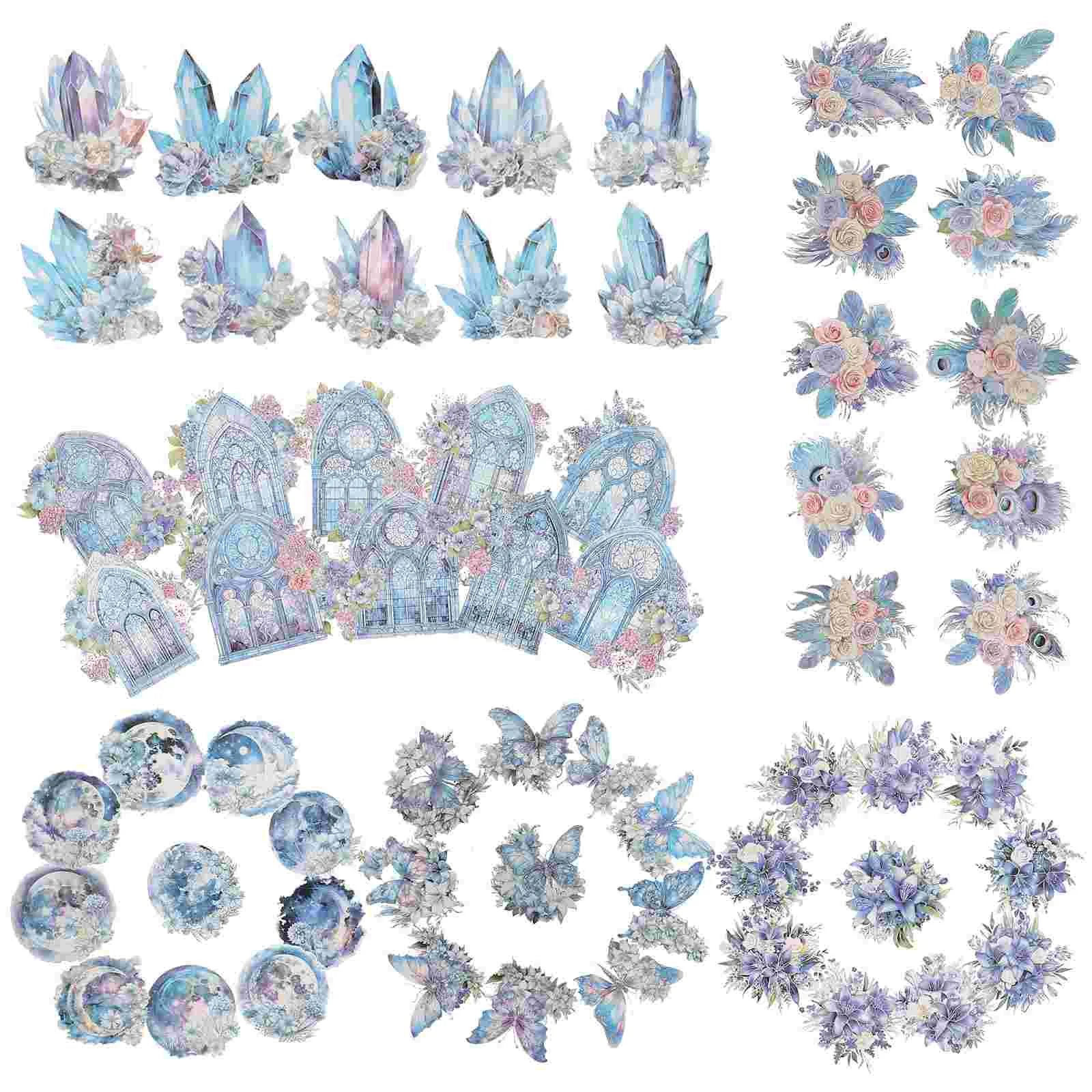 6 Bags Stickers Scrapbook Decor Journal Supplies Aesthetic Lily Decals Water Bottle
6 Bags Stickers Scrapbook Decor Journal Supplies Aesthetic Lily Decals Water Bottle