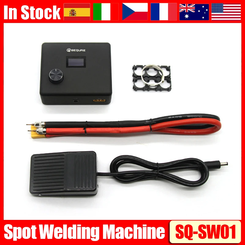 SEQURE SQ-SW1 Mini Spot Welding Machine OLED Manual Automatic Switching Spot Welder Portable DIY Welder for 18650 Battery
SEQURE SQ-SW1 Mini Spot Welding Machine OLED Manual Automatic Switching Spot Welder Portable DIY Welder for 18650 Battery