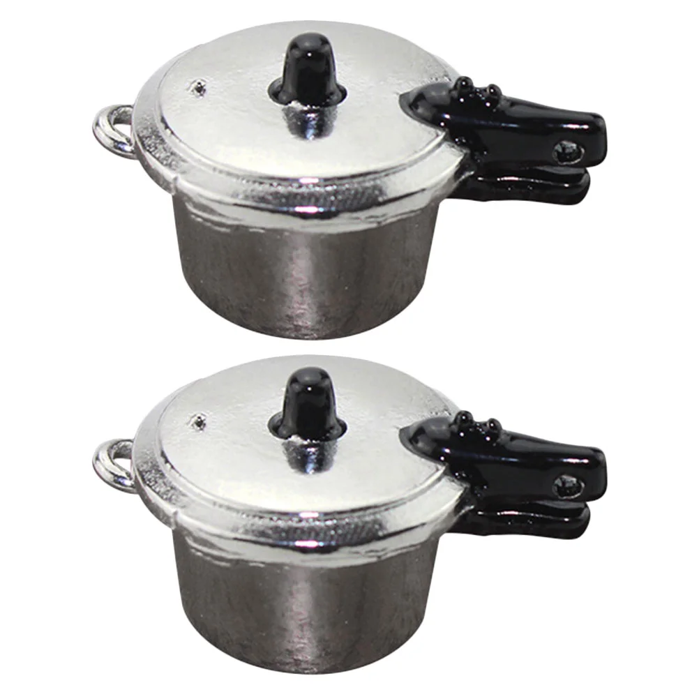 Pots Pans Small House Decor Mini Kitchen Toy Simulation Pressure Cooker Scene Model Toy's Kids
Pots Pans Small House Decor Mini Kitchen Toy Simulation Pressure Cooker Scene Model Toy's Kids