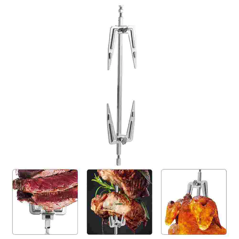 3 Forks Barbecue Skewers Rotary Barbecue Forks Air Fryer Oven Forks Stainless Steel Forks for Store
3 Forks Barbecue Skewers Rotary Barbecue Forks Air Fryer Oven Forks Stainless Steel Forks for Store