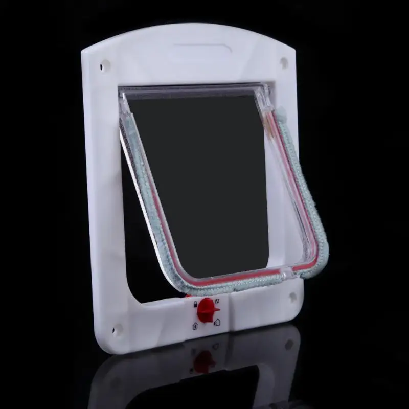 Dog Cat Flap Door With 4 Way Security Lock Flap Door for Dog Cats Kitten ABS Plastic Small Pet Gate Door Kit Cat Dogs Flap Doors
Dog Cat Flap Door With 4 Way Security Lock Flap Door for Dog Cats Kitten ABS Plastic Small Pet Gate Door Kit Cat Dogs Flap Doors