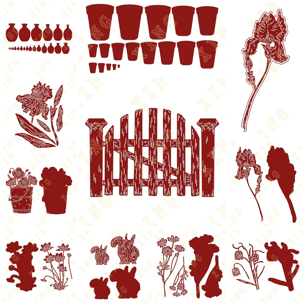 Plant Flowers Buckets of Love Metal Cutting Die Scrapbook Embossed Paper Card Album Craft Template Cut Die Stencils New for 2023
Plant Flowers Buckets of Love Metal Cutting Die Scrapbook Embossed Paper Card Album Craft Template Cut Die Stencils New for 2023