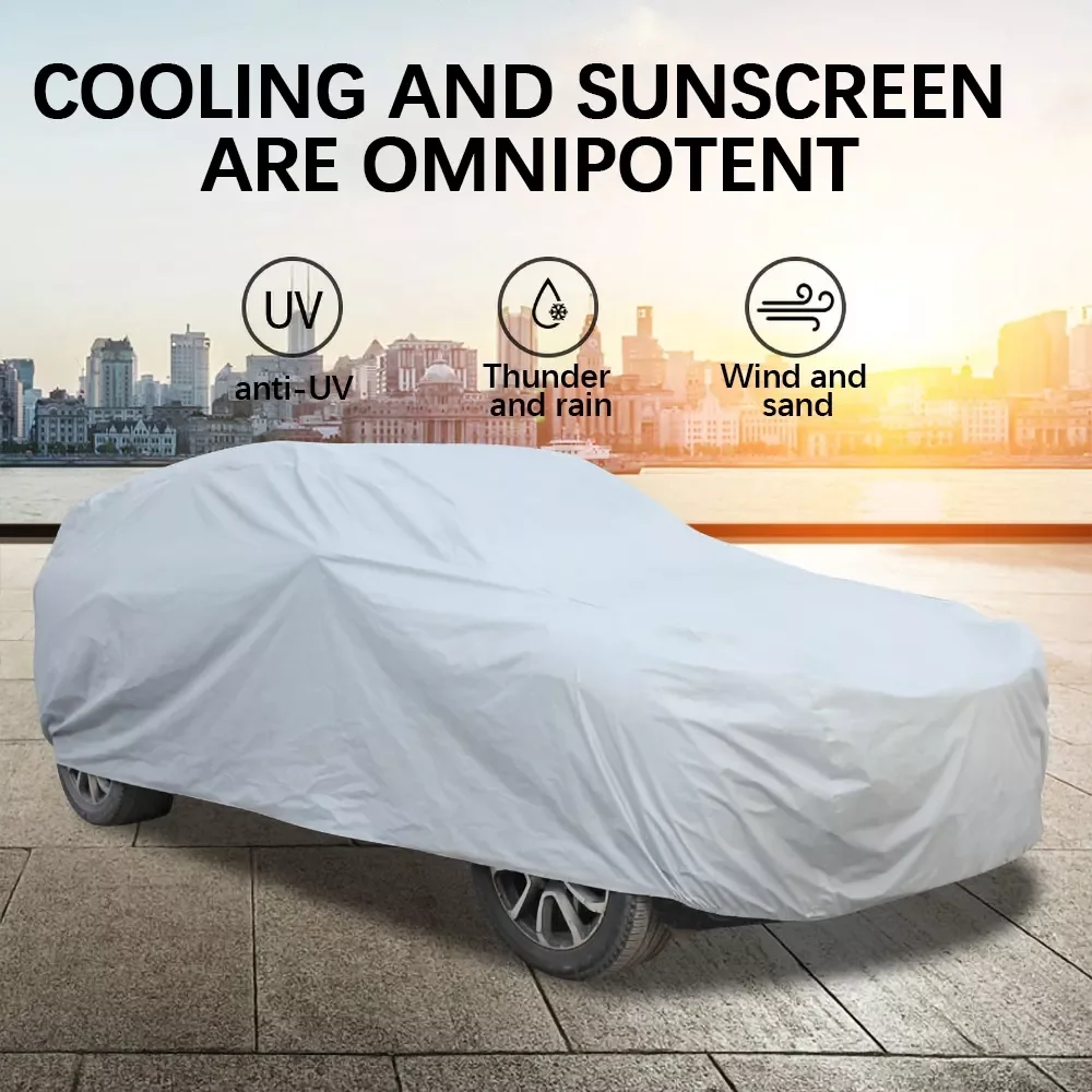 Universal PEVA Car Cover Outdoor Protection Full Car Cover Snow Cover Sunshade Waterproof Dustproof Water Resistant Sedan SUV
Universal PEVA Car Cover Outdoor Protection Full Car Cover Snow Cover Sunshade Waterproof Dustproof Water Resistant Sedan SUV