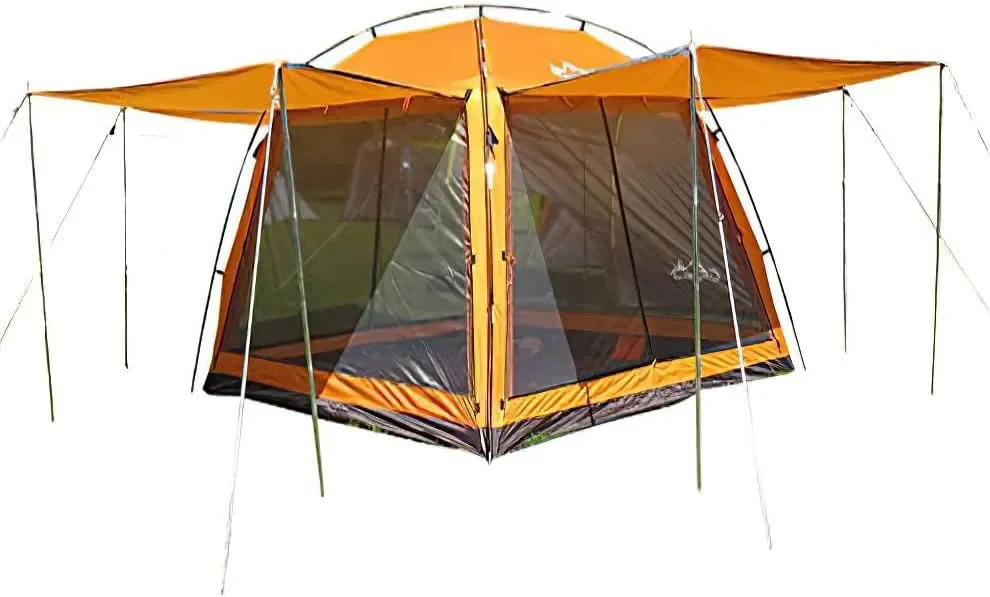 

Палатка для кемпинга с полом, 4 сезона, 8x8 футов