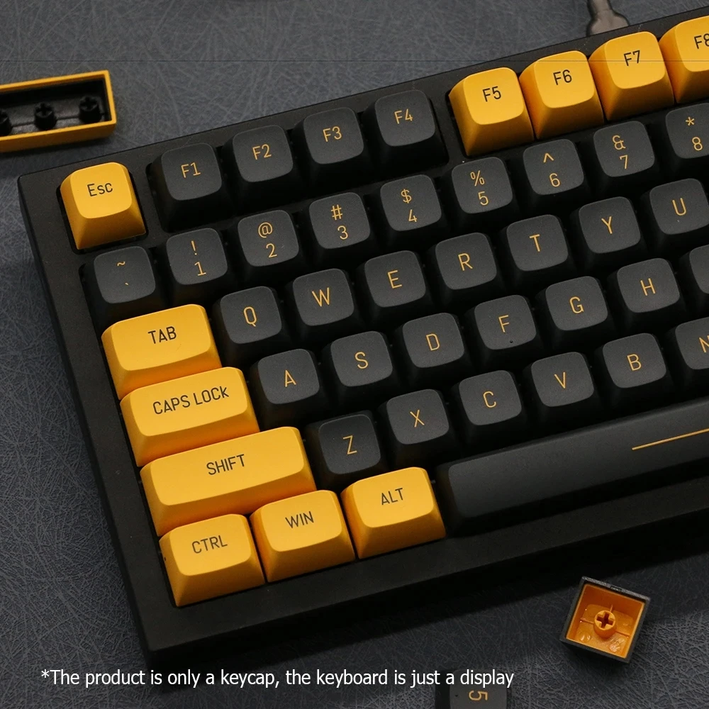 148 Keys CSA Profile PBT Keycaps Double Shot For Cherry Mechanical Keyboard 64 78 84 87 980 Double Color Keycap 6.25U Spacebar
148 Keys CSA Profile PBT Keycaps Double Shot For Cherry Mechanical Keyboard 64 78 84 87 980 Double Color Keycap 6.25U Spacebar