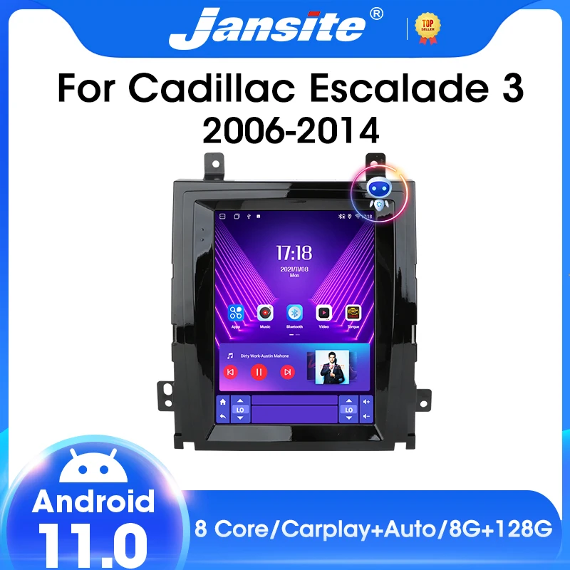 Jansite Android 11 2 Din Car Radio For Cadillac Escalade GMT900 III 3 2006-2014 SLS 2007-2012 Multimedia Video Player 4G Carplay
Jansite Android 11 2 Din Car Radio For Cadillac Escalade GMT900 III 3 2006-2014 SLS 2007-2012 Multimedia Video Player 4G Carplay