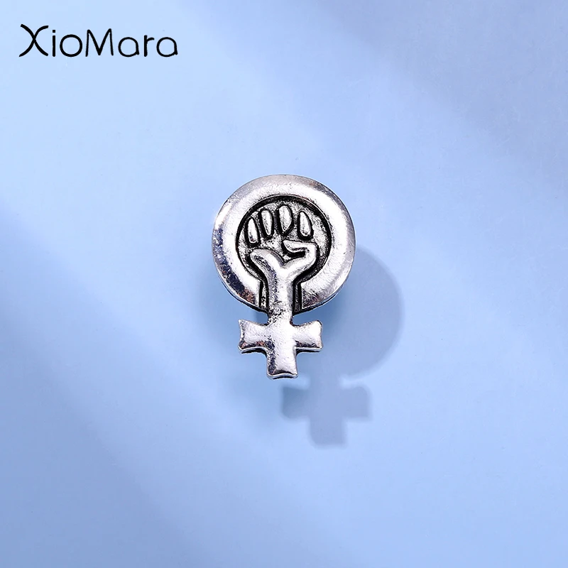 Feminism Enamel Pins Silver Color Fist Female Power Brooches Inspirational Lapel Badges Inspiration Jewelry Gift Free Shipping
Feminism Enamel Pins Silver Color Fist Female Power Brooches Inspirational Lapel Badges Inspiration Jewelry Gift Free Shipping