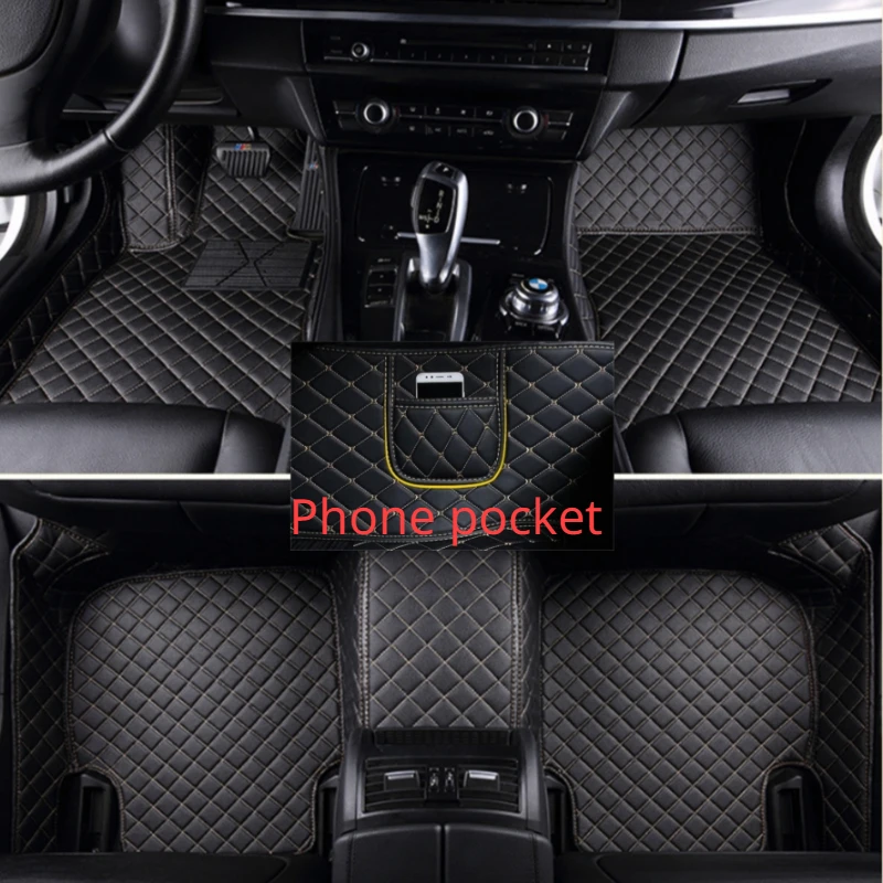 Custom Car Floor Mats for Tesla Model S 2016-2023 Years Phone Pocket Carpet Interior Car Accessories
Custom Car Floor Mats for Tesla Model S 2016-2023 Years Phone Pocket Carpet Interior Car Accessories