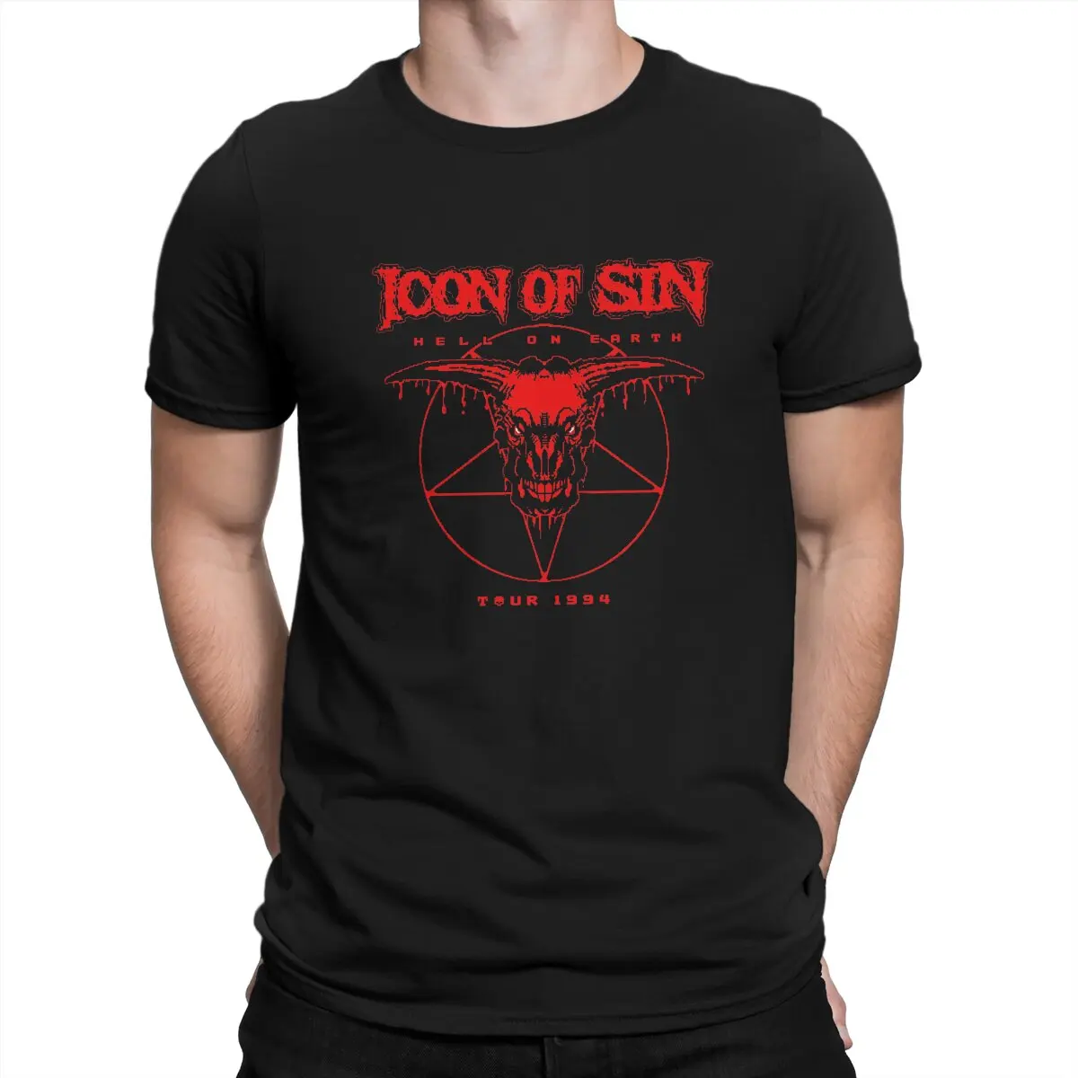 Game Doom Icon Of Sin T Shirt Punk Men's Tees Summer Clothing Harajuku Crewneck TShirt
Game Doom Icon Of Sin T Shirt Punk Men's Tees Summer Clothing Harajuku Crewneck TShirt