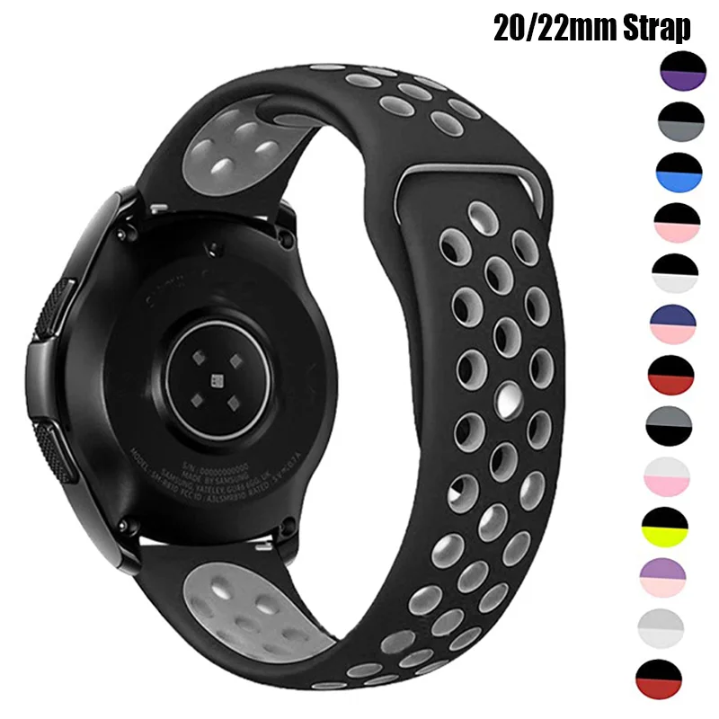 Ремешок 20/22 мм для Samsung Galaxy Watch 4 classic 46 мм 42 мм Gear S3, браслет для Huawei Watch GT2 Correa Active 2 40 мм/44 мм
Ремешок 20/22 мм для Samsung Galaxy Watch 4 classic 46 мм 42 мм Gear S3, браслет для Huawei Watch GT2 Correa Active 2 40 мм/44 мм