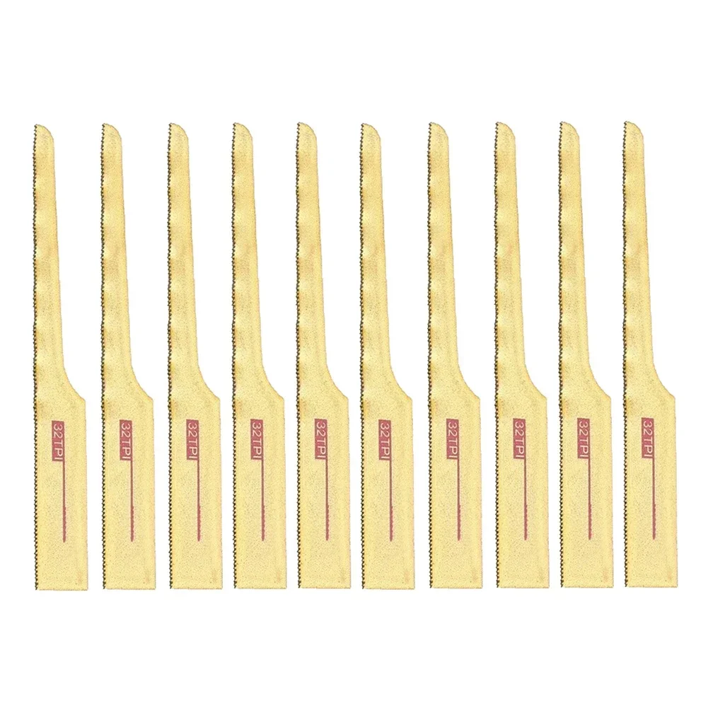 10 шт., 32 зубья, пневматические пилы, воздушный инструмент, золото для дерева, стекловолокна, пластика, листового металла, режущие полотна для сабельной пилы
10 шт., 32 зубья, пневматические пилы, воздушный инструмент, золото для дерева, стекловолокна, пластика, листового металла, режущие полотна для сабельной пилы