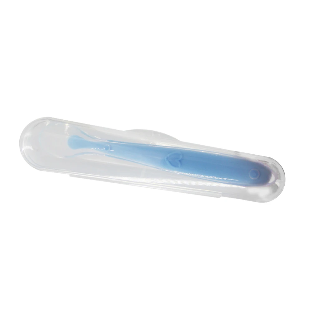 Baby Feeding Spoon Silicone Soft Head Tableware Newborn Temperature Sensing Complementary Food Feed Scoop Children
Baby Feeding Spoon Silicone Soft Head Tableware Newborn Temperature Sensing Complementary Food Feed Scoop Children
