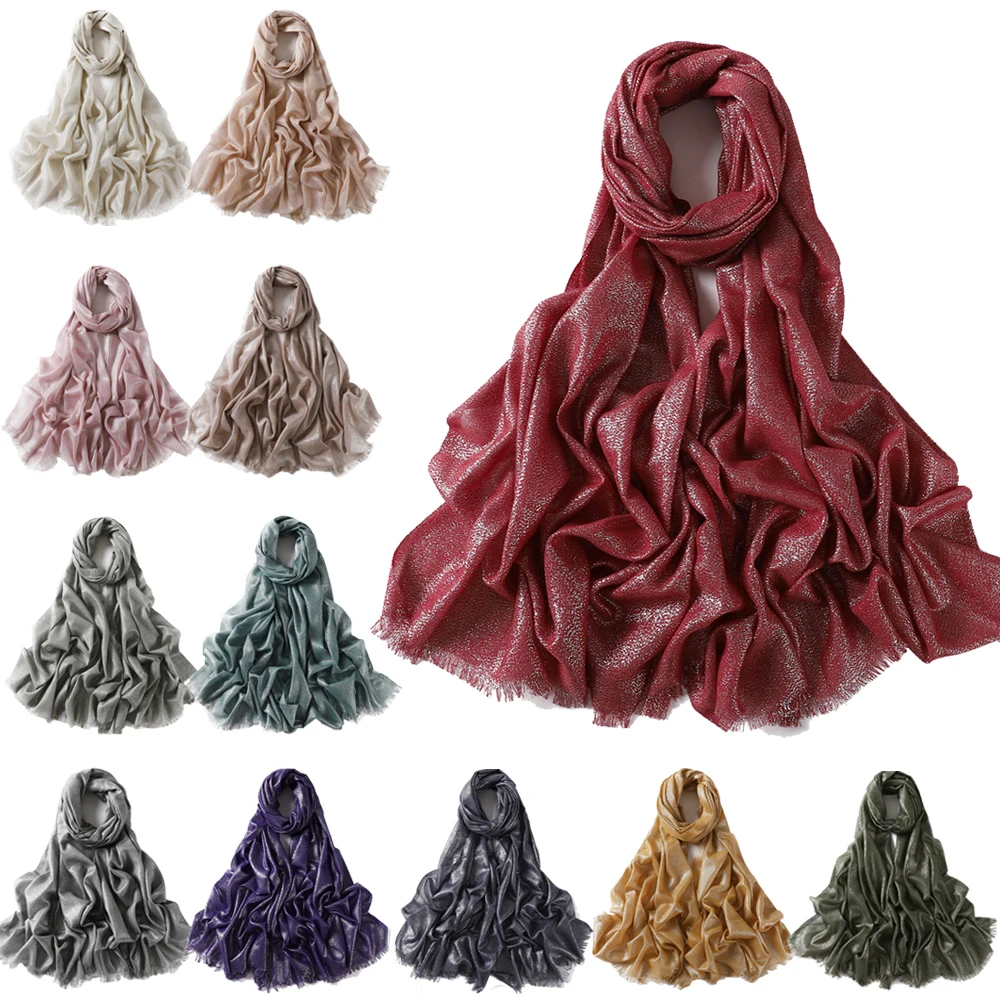 Bright Cotton Shining Hijab Scarf Ramadan Bandana Islam Turban Solid Color Muslim Shawl Scarves Headband Hoofddoek Abaya Woman
Bright Cotton Shining Hijab Scarf Ramadan Bandana Islam Turban Solid Color Muslim Shawl Scarves Headband Hoofddoek Abaya Woman