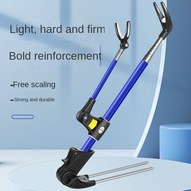 Fishing rod bracket Stainless steel accessories dual-purpose hand rod rod fishing gear
Fishing rod bracket Stainless steel accessories dual-purpose hand rod rod fishing gear
