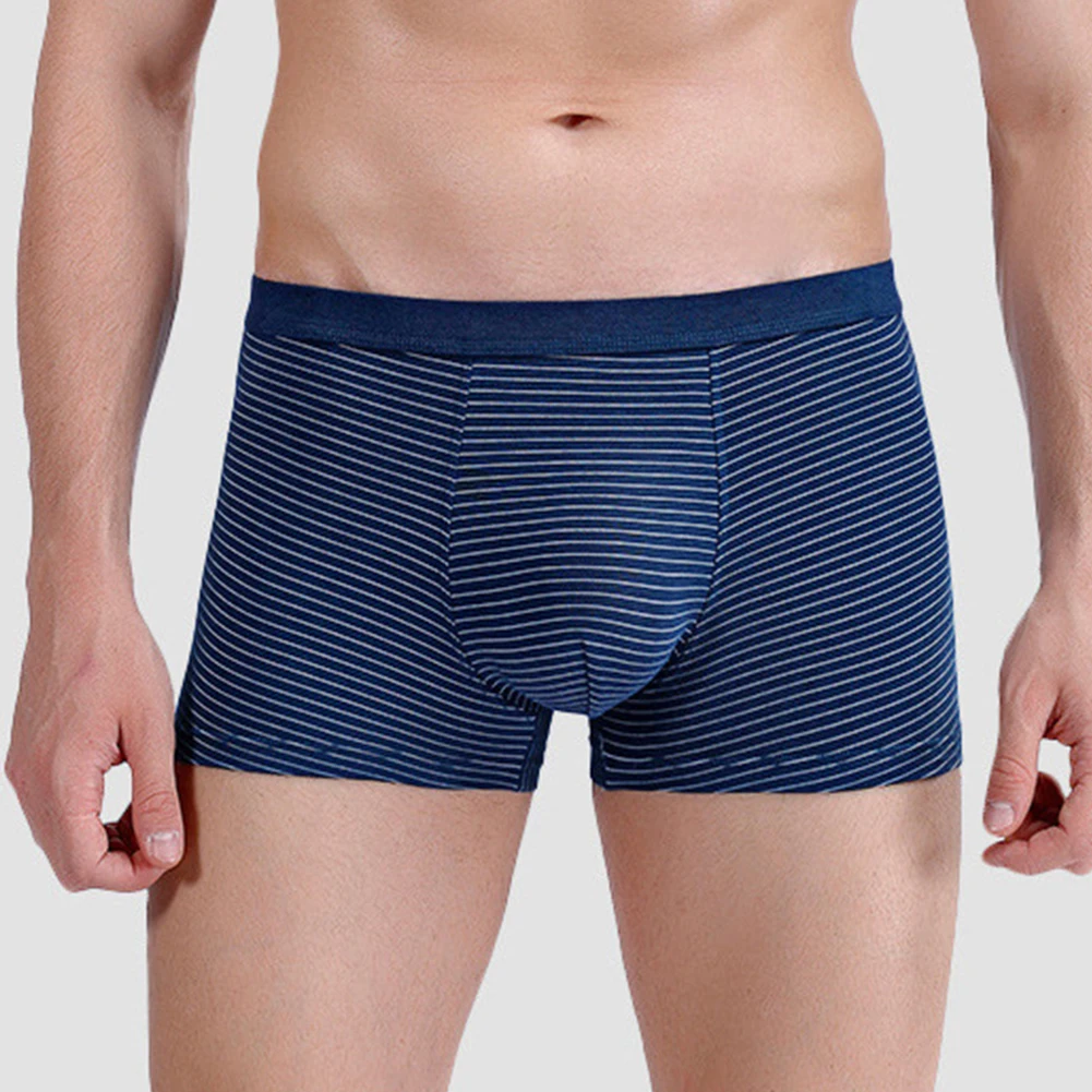 Men's Boxer Cotton Stripe Printed Briefs Sexy Bulge Pouch Boxers Underwear Breathable Shorts Trunks Underpants Knickers
Men's Boxer Cotton Stripe Printed Briefs Sexy Bulge Pouch Boxers Underwear Breathable Shorts Trunks Underpants Knickers