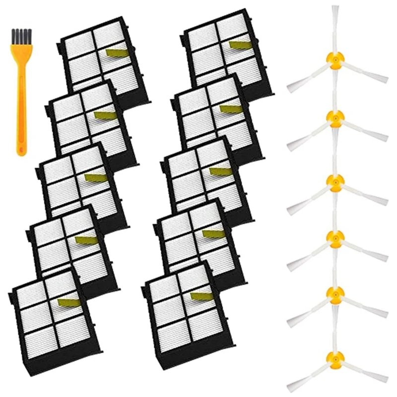 HEPA Filters Side Brushes Replacement Parts Kit For Irobot Roomba 980 990 900 896 886 870 865 866 800 Accessories Kit
HEPA Filters Side Brushes Replacement Parts Kit For Irobot Roomba 980 990 900 896 886 870 865 866 800 Accessories Kit
