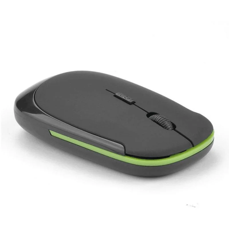 

Беспроводная перезаряжаемая мышь без Bluetooth для ноутбука, ПК, тонкая Бесшумная Беспроводная мини-мышь, Мыши 2,4 г для дома/офиса