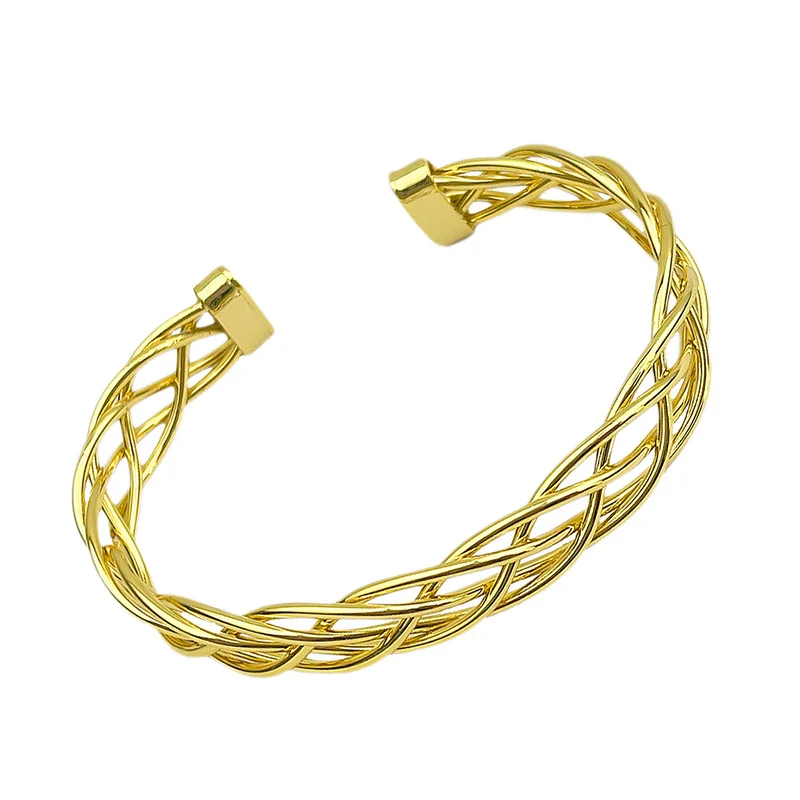 Stainless Steel Mesh Braided Bangles Ladies Fashion 2022 Luxury Hand Woven Gold Bracelet for Women Jewelry Gifts Pulseras Mujer
Stainless Steel Mesh Braided Bangles Ladies Fashion 2022 Luxury Hand Woven Gold Bracelet for Women Jewelry Gifts Pulseras Mujer
