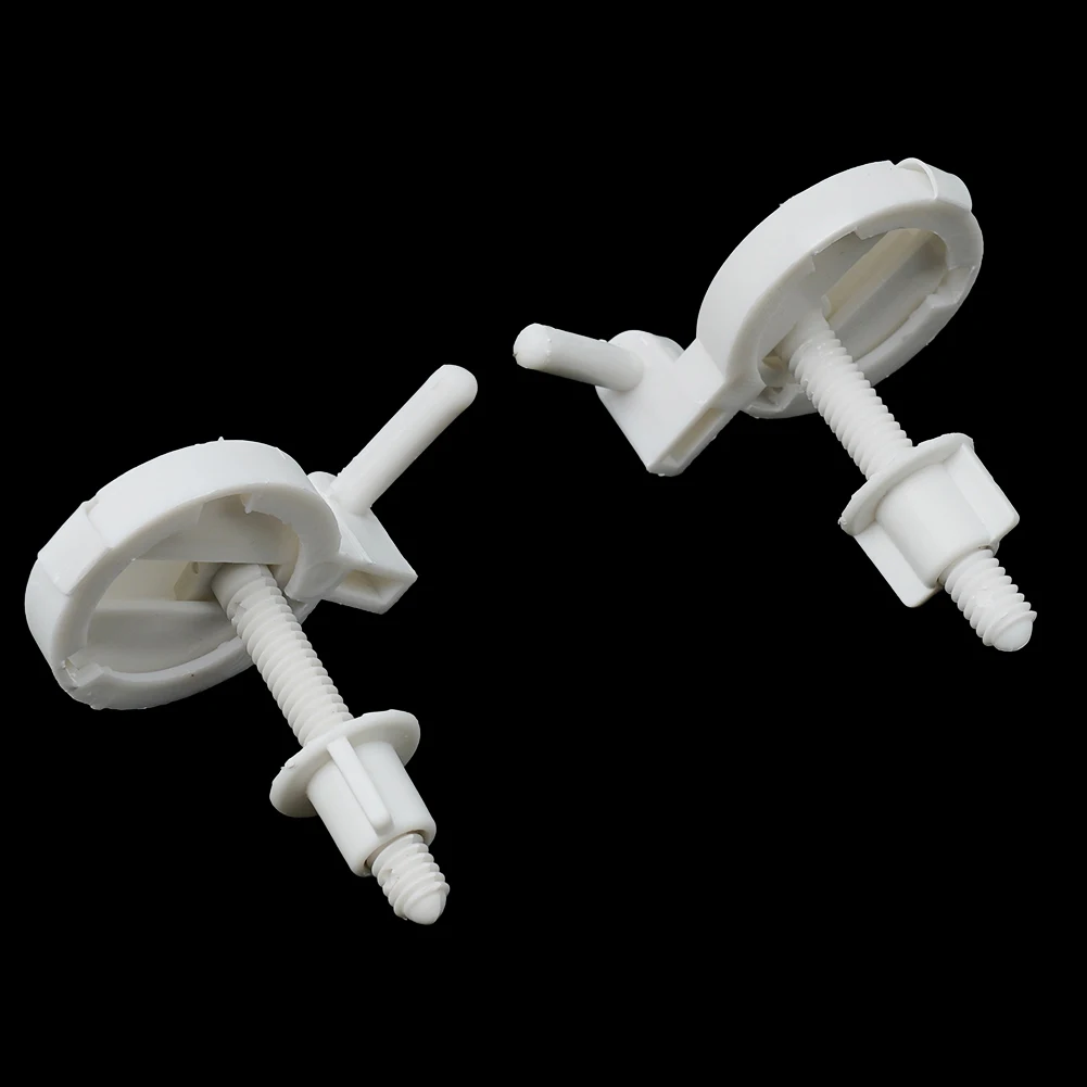 Toilet Screw Smooth Surface Toilet Pew Hinges Screw Fixing Set with Reinforced Screws Made of ABS Plastic 2 Pack
Toilet Screw Smooth Surface Toilet Pew Hinges Screw Fixing Set with Reinforced Screws Made of ABS Plastic 2 Pack