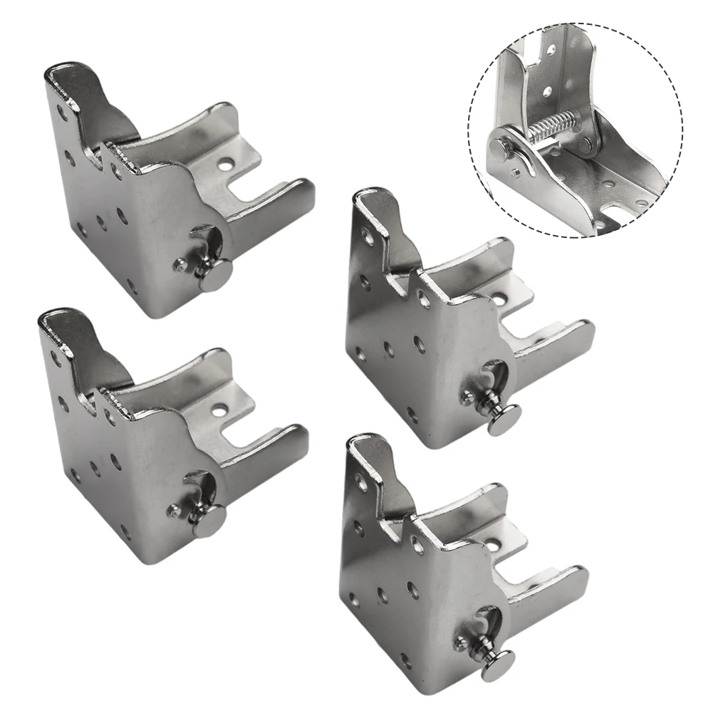 Household Hardware Folding Hinge 90 Degree Convenient Self-locking Simple Stainless Steel Strong Locking Brand New
Household Hardware Folding Hinge 90 Degree Convenient Self-locking Simple Stainless Steel Strong Locking Brand New