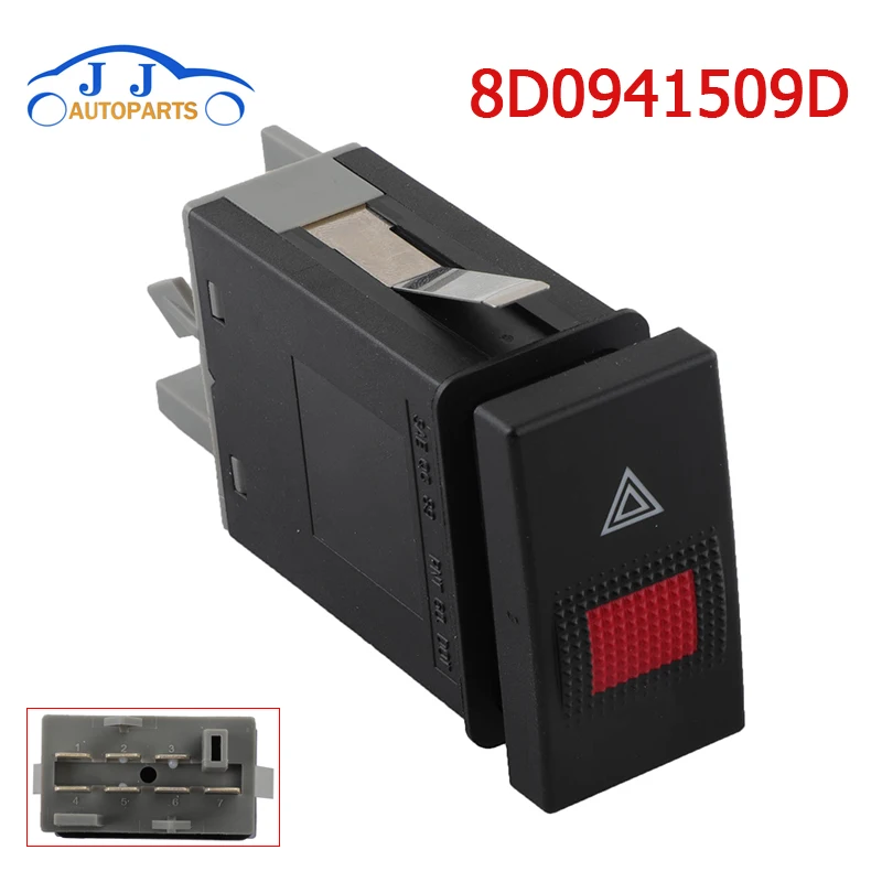 8D 0941509 D 7-контактный переключатель аварийного предупреждения для Audi A4 Avant 8D5 B5 1995-2001 гг. 1248200110 8D 0941509 E
8D 0941509 D 7-контактный переключатель аварийного предупреждения для Audi A4 Avant 8D5 B5 1995-2001 гг. 1248200110 8D 0941509 E