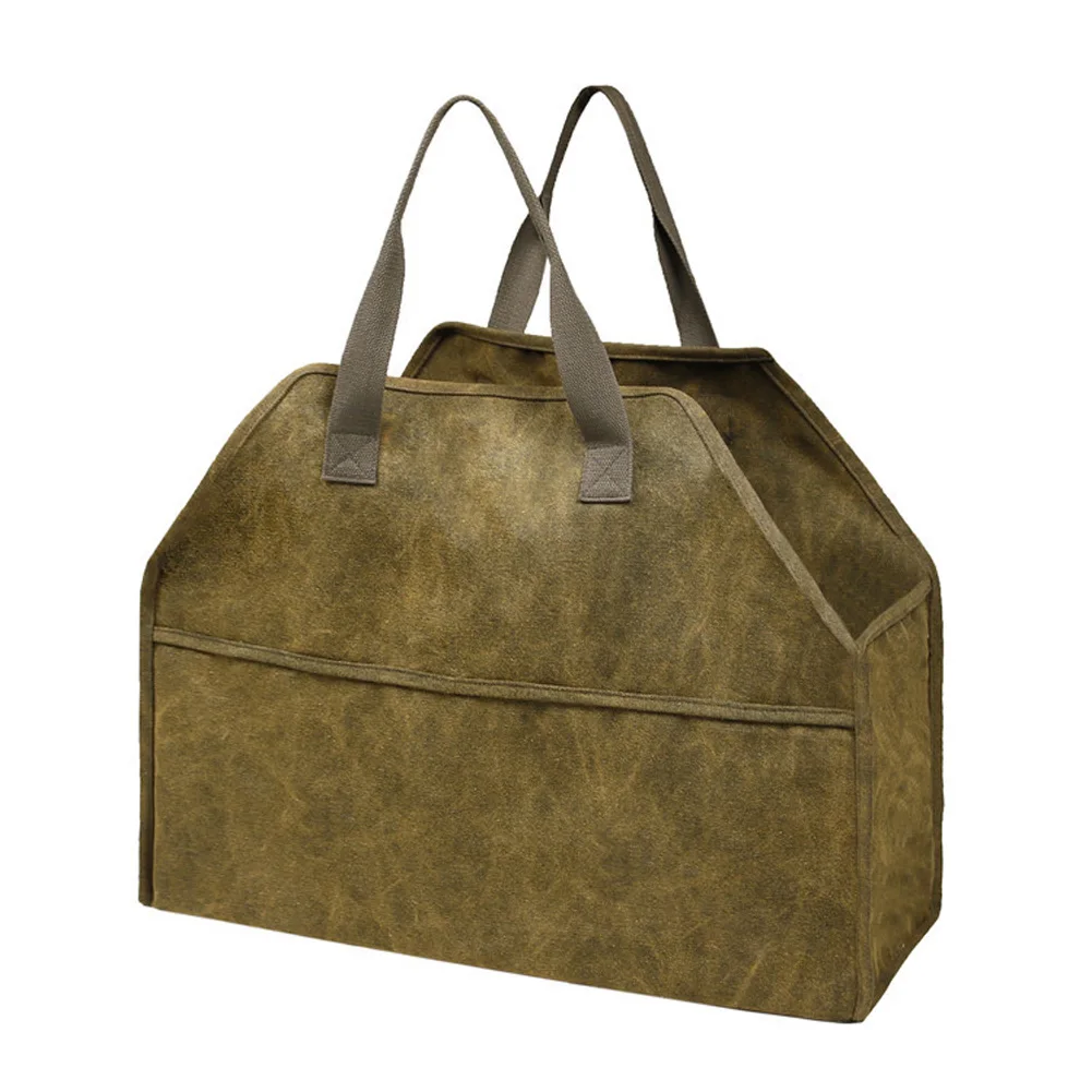 Firewood Tote Bag Portable Logging Firewood Organizer Storage Bag Webbing Canvas Logging Bag Army Green Pouch Outdoor Camping
Firewood Tote Bag Portable Logging Firewood Organizer Storage Bag Webbing Canvas Logging Bag Army Green Pouch Outdoor Camping