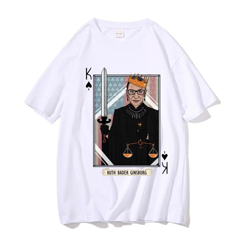 Justice Ruth Bader Ginsburg Woman Card T Shirt Funny Tees Men Women Casual Oversized Short Sleeve T-shirts Unisex Cotton Tshirt
Justice Ruth Bader Ginsburg Woman Card T Shirt Funny Tees Men Women Casual Oversized Short Sleeve T-shirts Unisex Cotton Tshirt