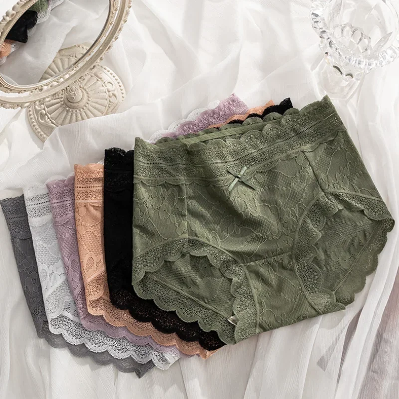 New Women's Lace Underwear Panty Sexy Underpants Girl Traceless Thin Shorts Mid Waist Seamless Underpants Female Lingerie
New Women's Lace Underwear Panty Sexy Underpants Girl Traceless Thin Shorts Mid Waist Seamless Underpants Female Lingerie