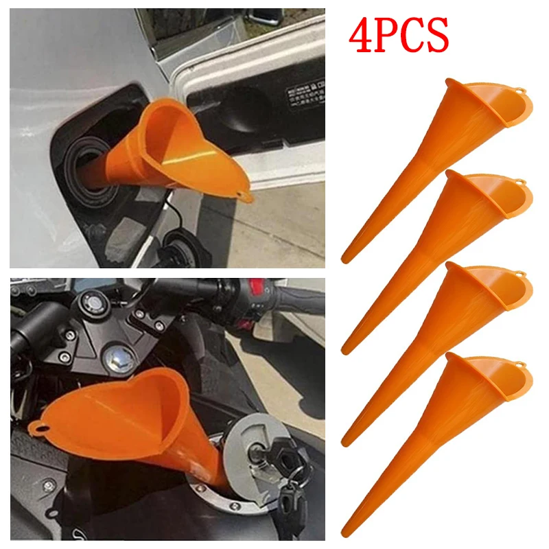 4PCS Plastic Long Stem Anti-splash Funnel Car Oil Fuel Filling Tools Car Diesel Fuel Kerosene Gasoline Funnel Auto Accessories
4PCS Plastic Long Stem Anti-splash Funnel Car Oil Fuel Filling Tools Car Diesel Fuel Kerosene Gasoline Funnel Auto Accessories