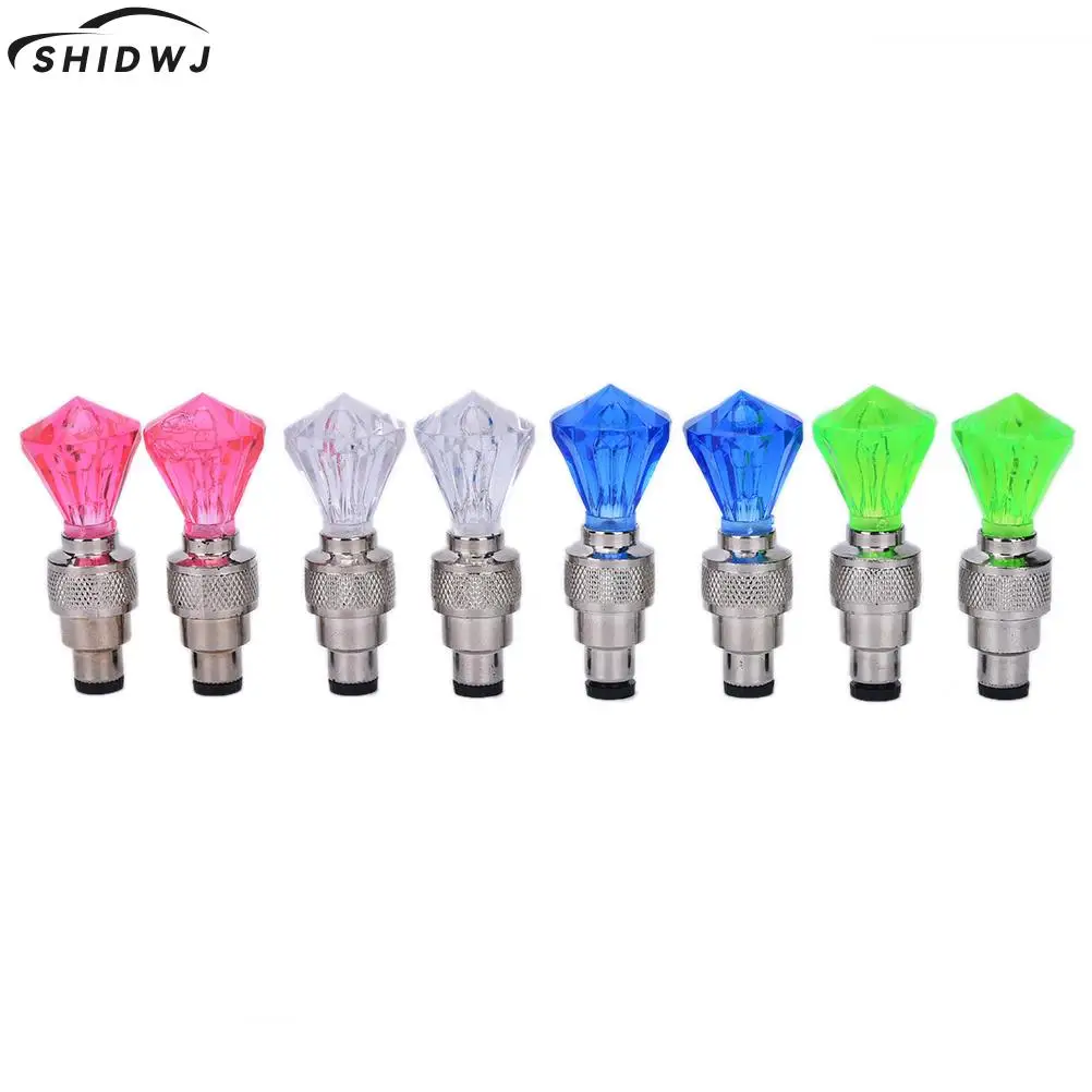 2pcs Diamond Shape Car Motor Bike Bicyle Tyre Valve Caps LED Light Bike Tyre Gas Mouse Lamps 60 x 22 x 22mm 
2pcs Diamond Shape Car Motor Bike Bicyle Tyre Valve Caps LED Light Bike Tyre Gas Mouse Lamps 60 x 22 x 22mm
