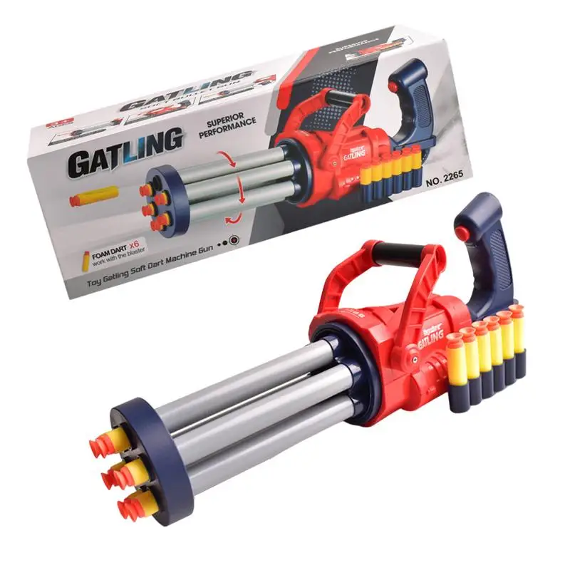 

Gatling Guns Toy Set Gatling Toys Guns For Boys 6-12-Year-Old Kids’ Automatic Revolving Toy Guns With Automatic And Manual
