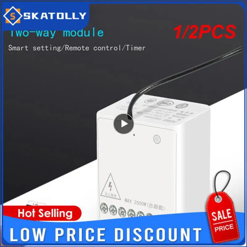 1/2PCS two-way Control Module Wireless Relay Switch Controller Zigbee Smart Channels Work With Mi Home Homekit
1/2PCS two-way Control Module Wireless Relay Switch Controller Zigbee Smart Channels Work With Mi Home Homekit