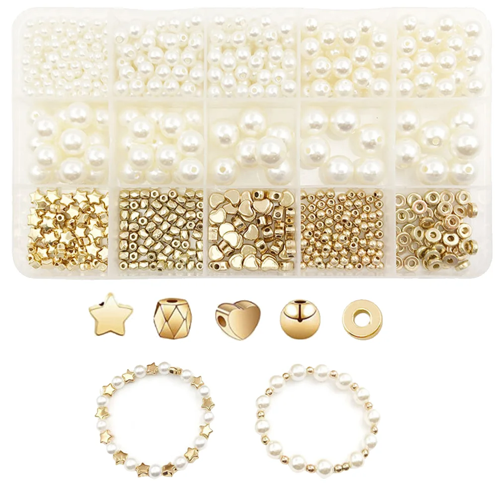 Beads Pearl Jewelry Diy Bracelet Making Star Crafts Spacer Buttons Necklace Set Simulation Loose Charms Supplies Bead
Beads Pearl Jewelry Diy Bracelet Making Star Crafts Spacer Buttons Necklace Set Simulation Loose Charms Supplies Bead