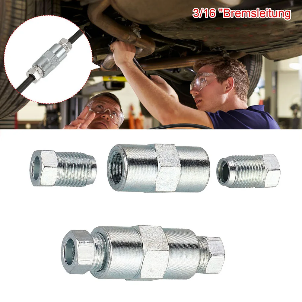6pcs/set 10mm Brake Line Union Fittings Male Brake Nuts Short For Inverted Bell Mouth Of 3/16 Pipe 10mm X1mm Car Tools
6pcs/set 10mm Brake Line Union Fittings Male Brake Nuts Short For Inverted Bell Mouth Of 3/16 Pipe 10mm X1mm Car Tools