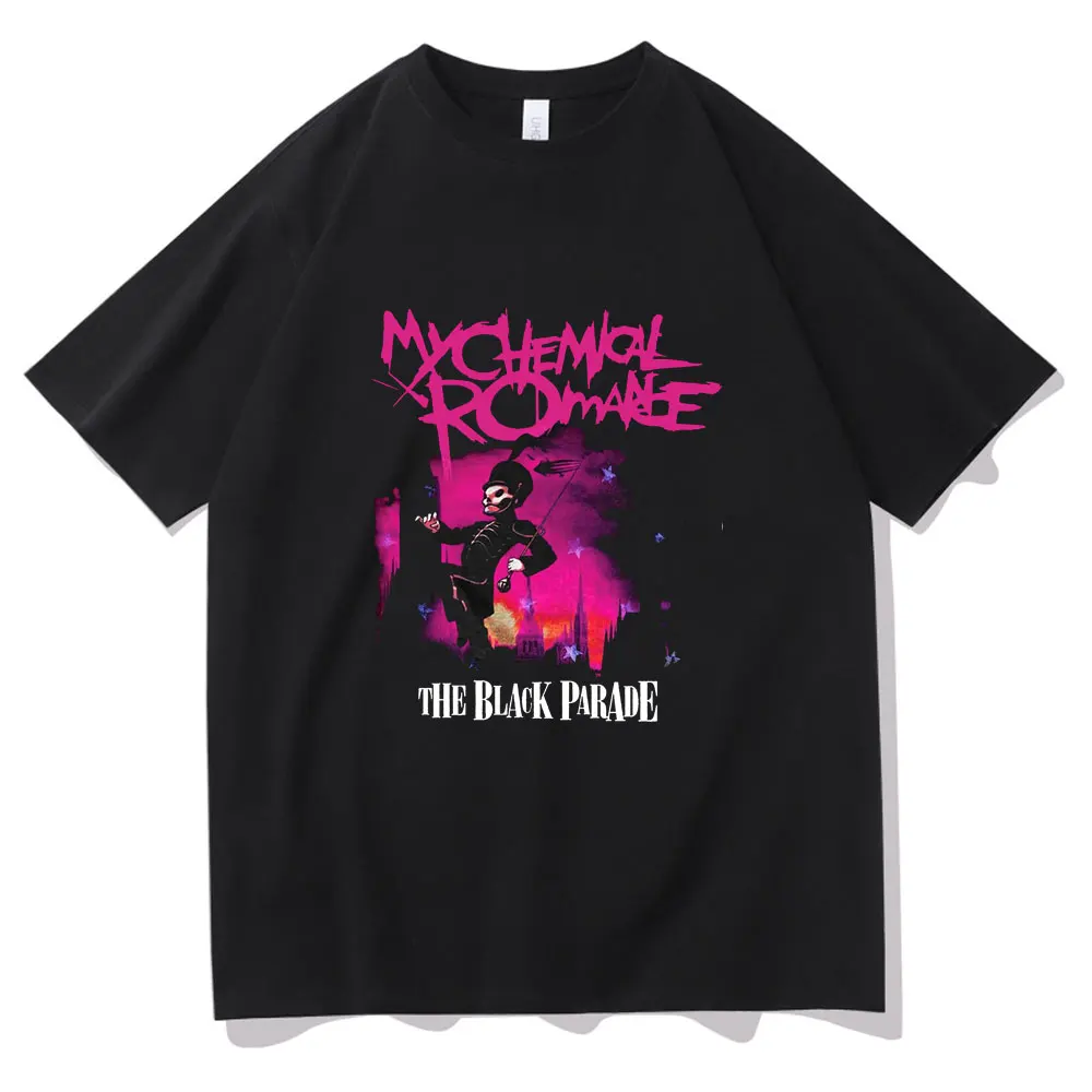 My Chemical Romance Tshirt Black Parade Punk Rock T-shirt Men Women Crewneck Fashion Oversized Tees Short Sleeved Man Loose Tops
My Chemical Romance Tshirt Black Parade Punk Rock T-shirt Men Women Crewneck Fashion Oversized Tees Short Sleeved Man Loose Tops