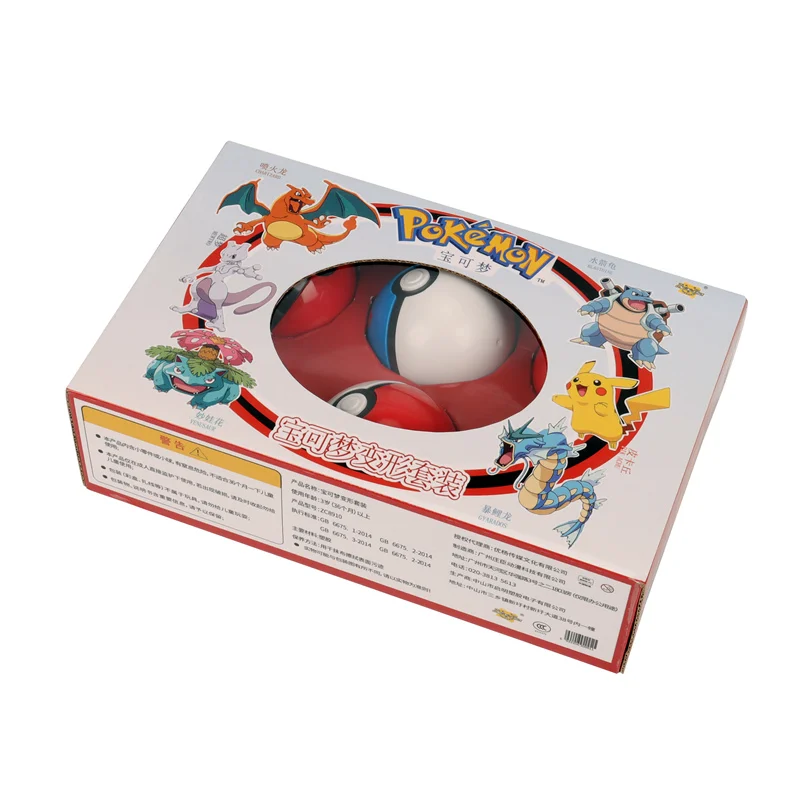 Original Pokémon Ball Gift Box Set Anime Pikachu Charizard Action Figure Model Kids Birthday Gift Box 12 Styles Pokeball Optiona
Original Pokémon Ball Gift Box Set Anime Pikachu Charizard Action Figure Model Kids Birthday Gift Box 12 Styles Pokeball Optiona