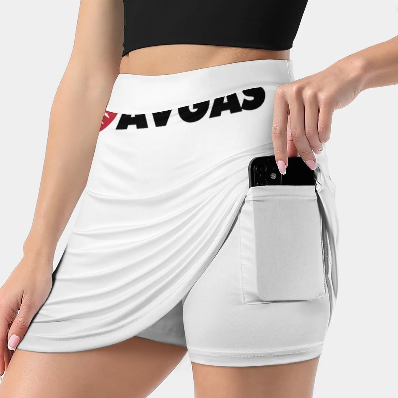 I Love Avgas With Aeroplane Trending Fashion Skirt Summer Printed Women Sport Skirts Double-Layer Athletic Aviation Pilot 
I Love Avgas With Aeroplane Trending Fashion Skirt Summer Printed Women Sport Skirts Double-Layer Athletic Aviation Pilot