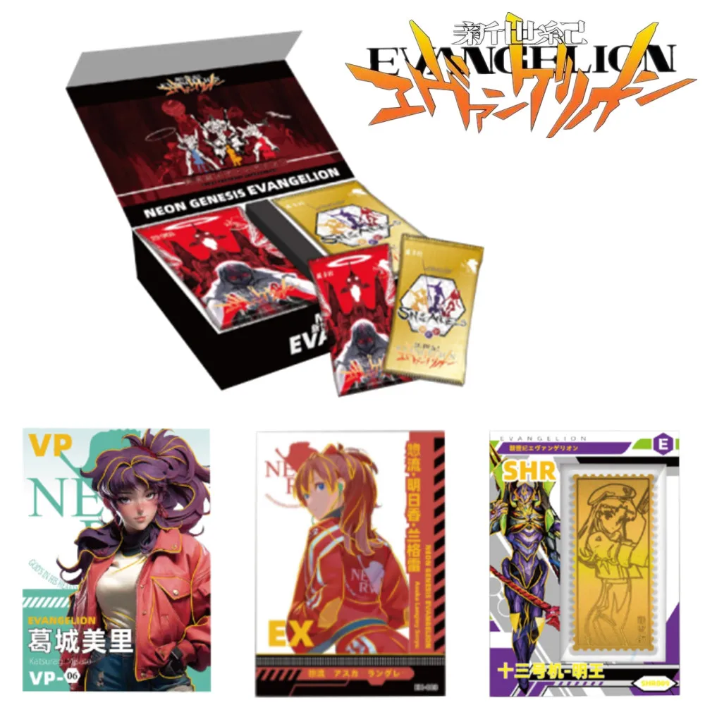 Neon Gensis Evangelion Anime Original Card EVA Langley Ayanami Rei Ikari Shinji Popular Character XR UR Rare Collection Card
Neon Gensis Evangelion Anime Original Card EVA Langley Ayanami Rei Ikari Shinji Popular Character XR UR Rare Collection Card