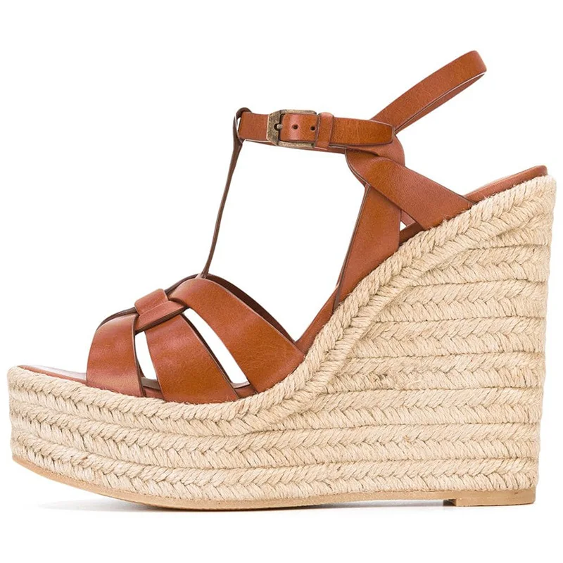 Size 46 45 43 2023 Summer New Women Wedge High Heels Buckle Strap Sandals Rome Fashion Sexy Open Toe Evening Party Dress Shoes
Size 46 45 43 2023 Summer New Women Wedge High Heels Buckle Strap Sandals Rome Fashion Sexy Open Toe Evening Party Dress Shoes