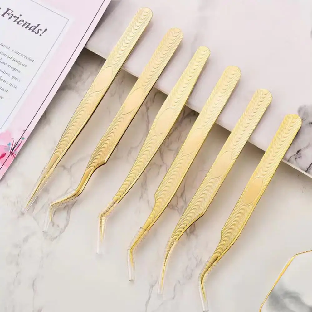 

Eyelashes Tweezers Superhard Tweezers Anti-static Tweezers 3d Volume Eyelash Extension Tweezer Eyelash Extensions Comestic Tools