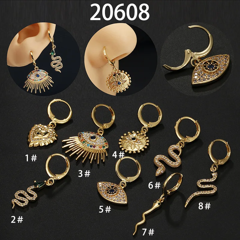 1pc Evil Blue Eye Snake Dangle Evil Pendant Earrings for Women 2022 Fashion Jewelry Hoop Ear Cuff Long statement Earrings
1pc Evil Blue Eye Snake Dangle Evil Pendant Earrings for Women 2022 Fashion Jewelry Hoop Ear Cuff Long statement Earrings