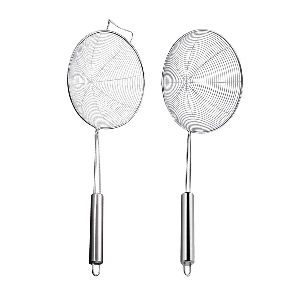 2pcs Durable Lightweight Reusable Strainer Spoon Stainless Steel for Friends Co-worker
2pcs Durable Lightweight Reusable Strainer Spoon Stainless Steel for Friends Co-worker