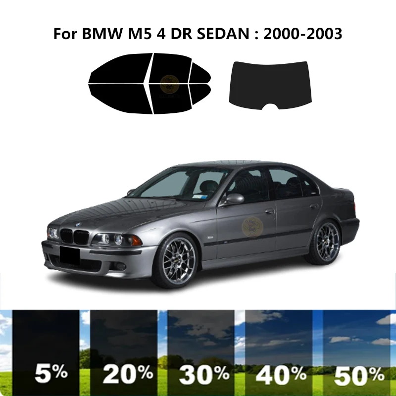 Precut nanoceramics car UV Window Tint Kit Automotive Window Film For BMW M5 E39 4 DR SEDAN 2000-2003
Precut nanoceramics car UV Window Tint Kit Automotive Window Film For BMW M5 E39 4 DR SEDAN 2000-2003