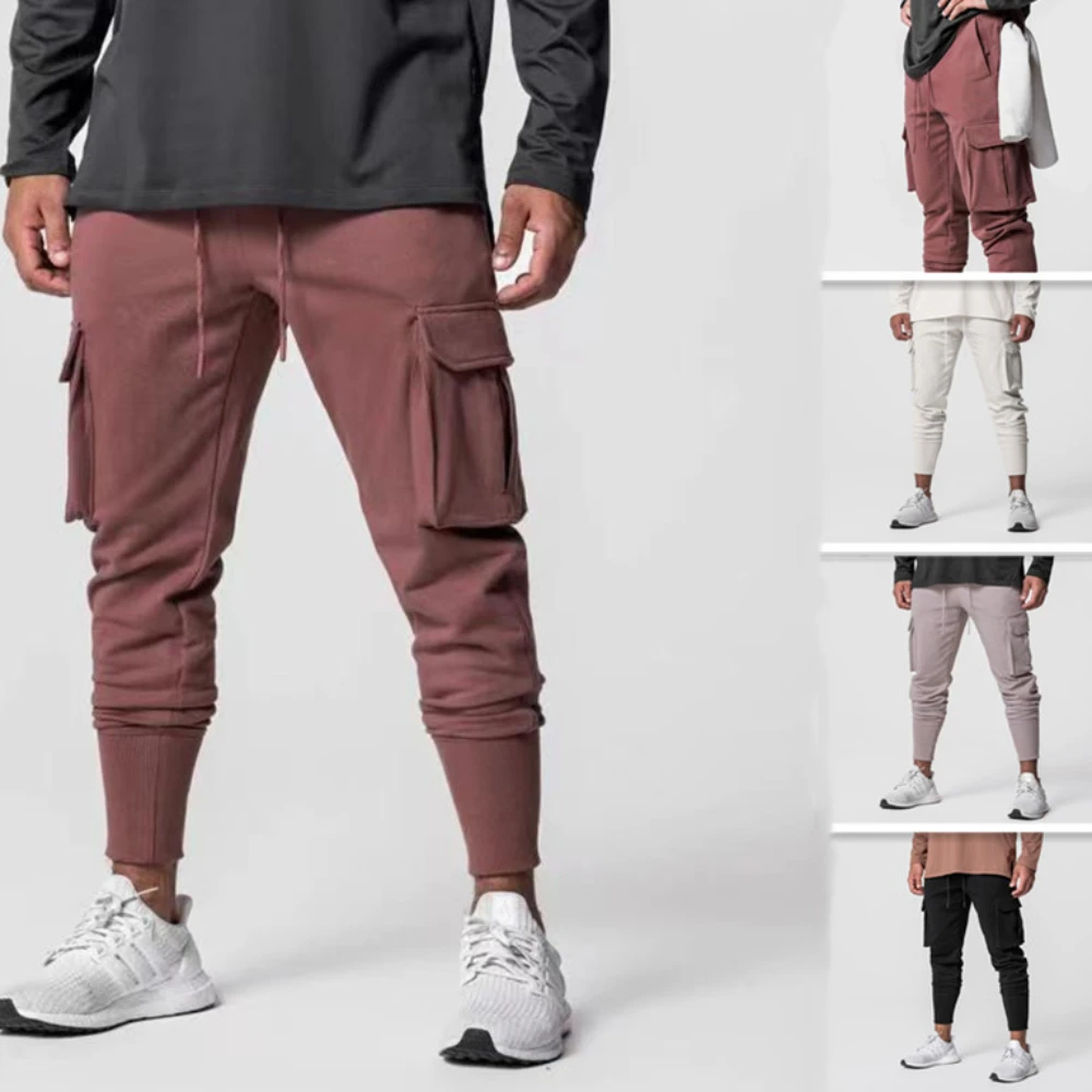 Новинка 2022, мужские рабочие брюки, однотонные модные брюки Joker со множеством карманов, уличные спортивные повседневные брюки
Новинка 2022, мужские рабочие брюки, однотонные модные брюки Joker со множеством карманов, уличные спортивные повседневные брюки