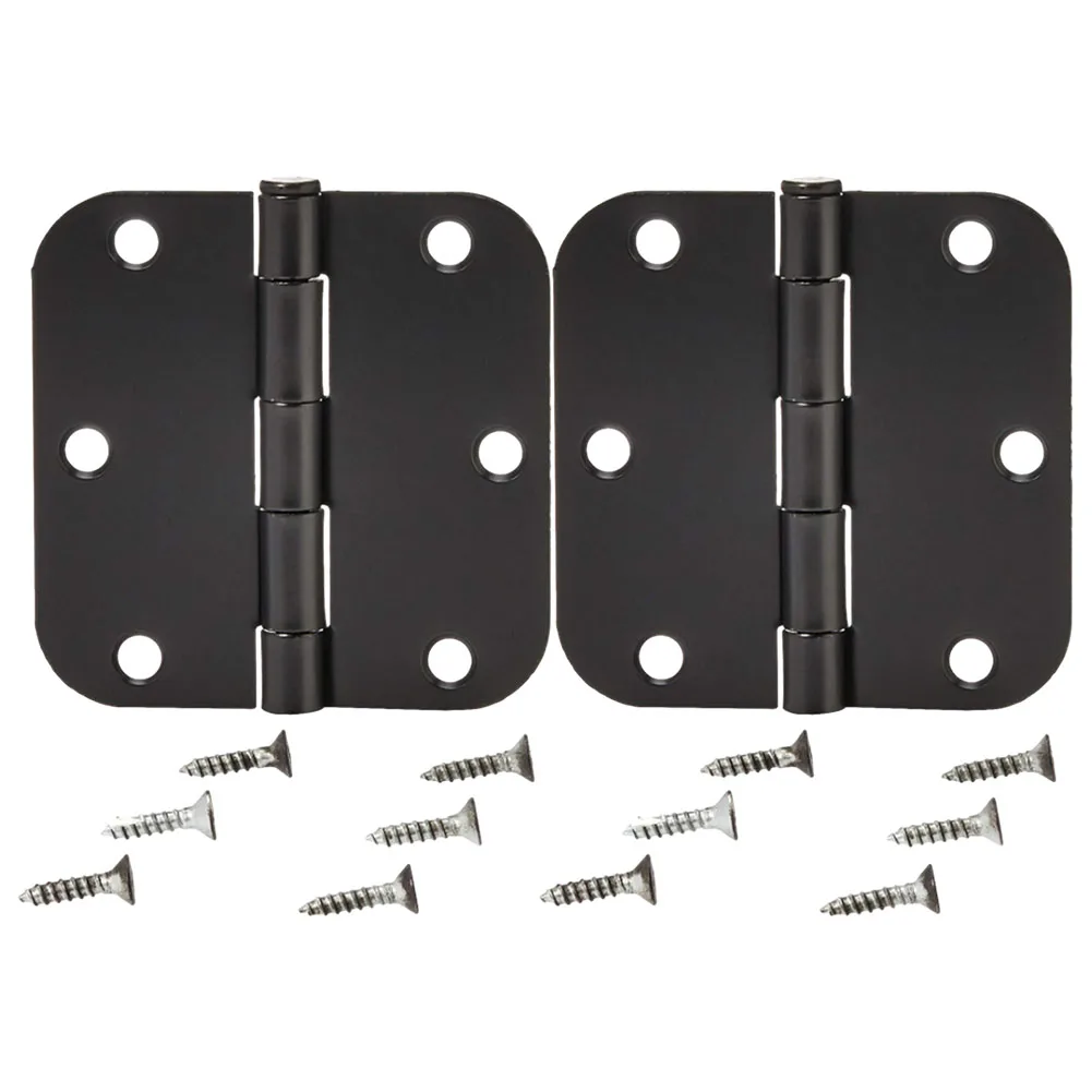 Reliable Iron Hinge Rounded Corners 3 inch Door Fittings 2pc Set with Screws Reversible for Left or Right Hand Doors
Reliable Iron Hinge Rounded Corners 3 inch Door Fittings 2pc Set with Screws Reversible for Left or Right Hand Doors