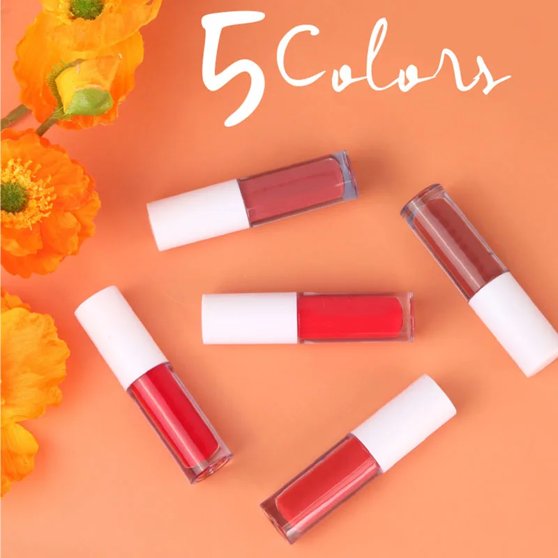 New Portable Velvety Lipstick Long Lasting Lip Lint Not Fade Makeup Cosmetics Practical Nonstick Cup Not Fade Lip Gloss 5pcs/box
New Portable Velvety Lipstick Long Lasting Lip Lint Not Fade Makeup Cosmetics Practical Nonstick Cup Not Fade Lip Gloss 5pcs/box
